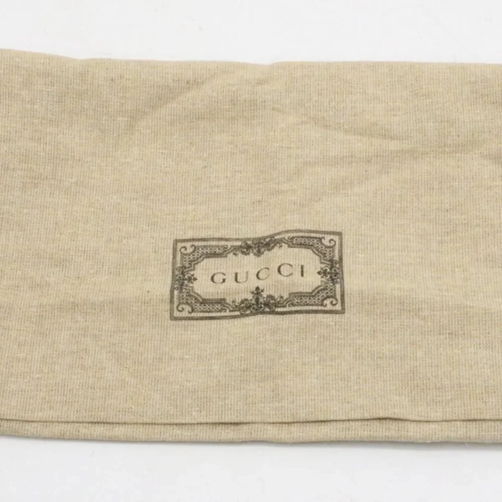 Gucci GG Marmont Bi Color Wallet on Chain Ebony Black Beige - Picture 4 of 15